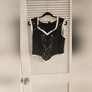 Handmade Frozen Anna Vest Costume piece